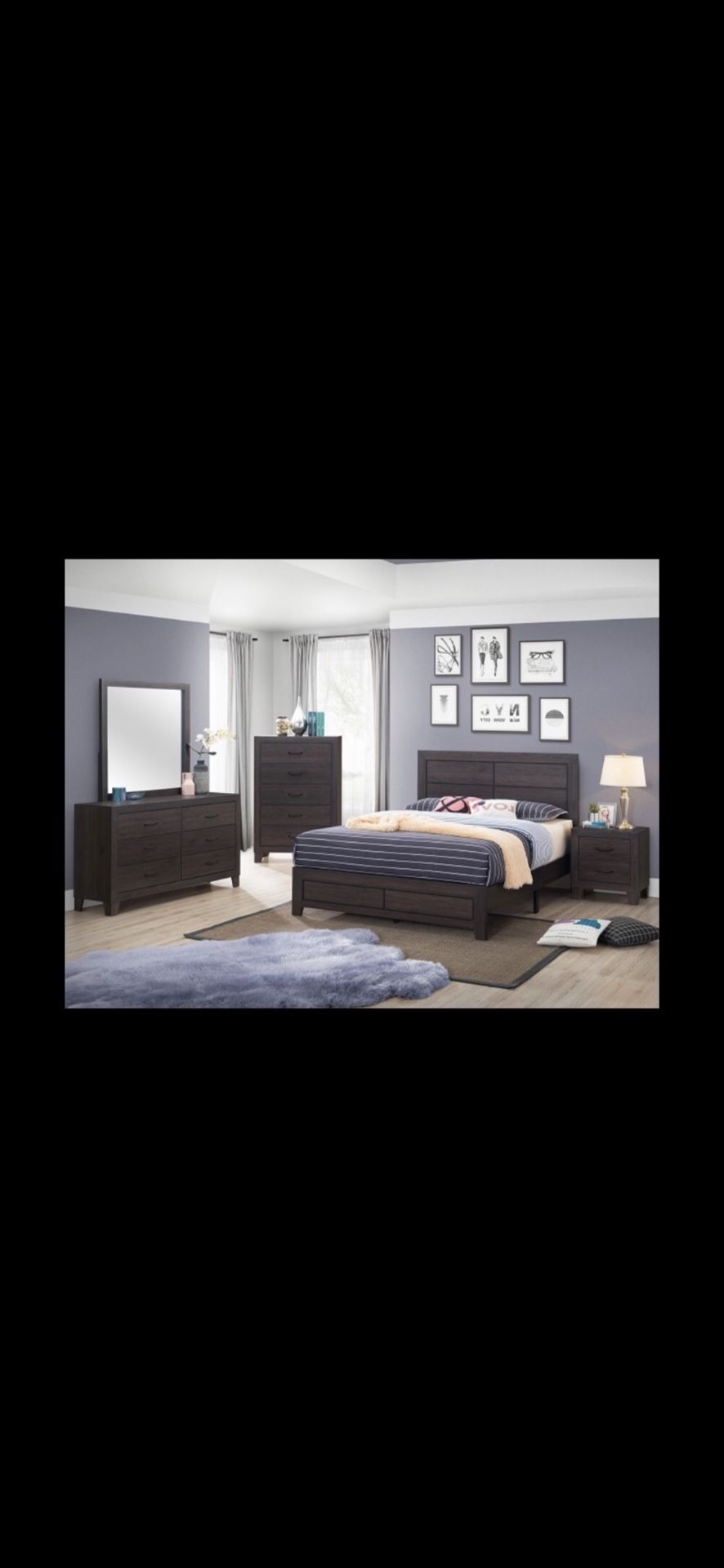 New Queen Bedroom Set