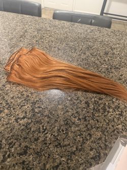 Hair extensions 150 grams 18 inches  clips