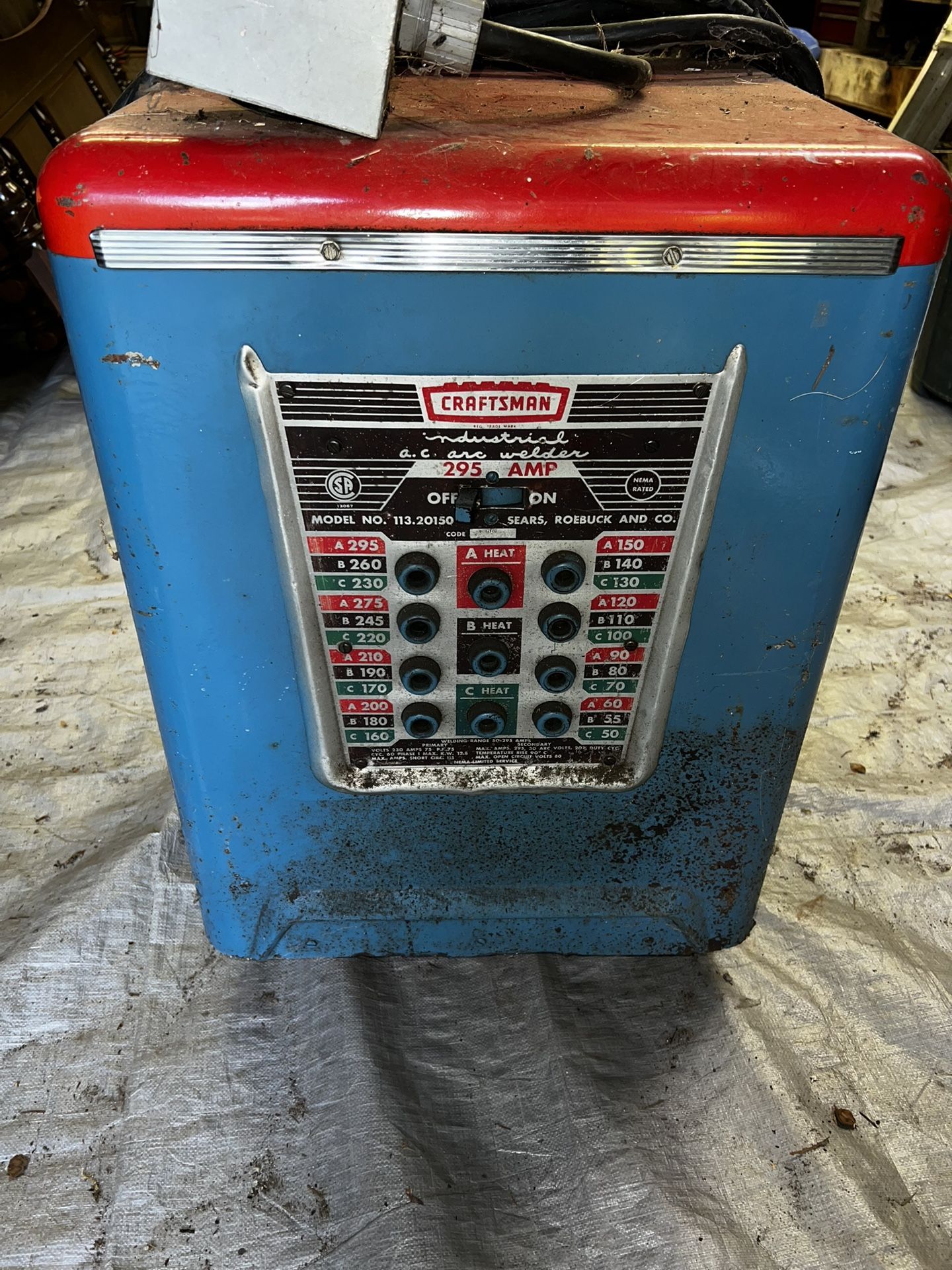 Vintage Craftsman Ac Arc Welder
