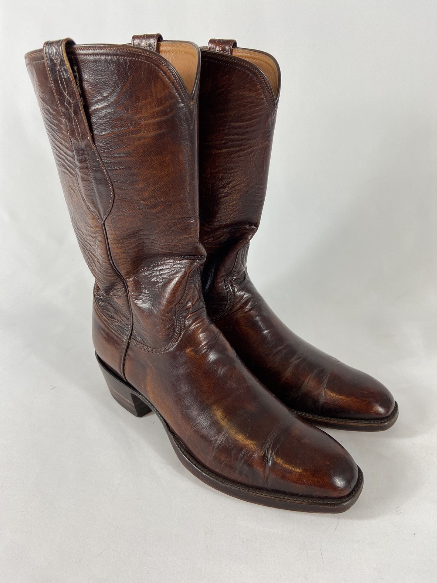 Lucchese San Antonio Era Custom Classic Boot, Mule Ear Pull, Men’s 9.5B #117957