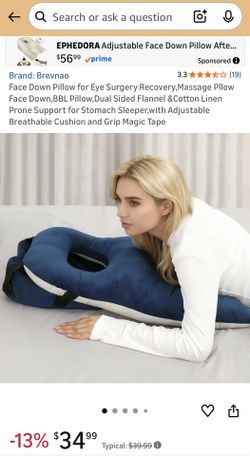 Face Down Pillow And Wedge