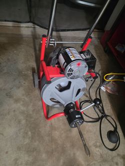 Ridgid Electric Drain Cleaning Machine