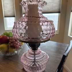 Vintage Pink Lamps 