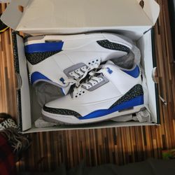 Jordan 3 Racer Blue Great Cond Sz 11 $180