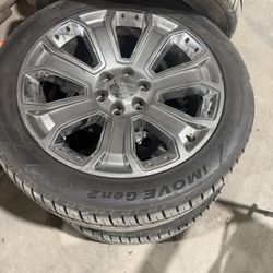Factory 22” Denali wheels