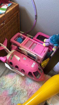 Barbie plane & buses