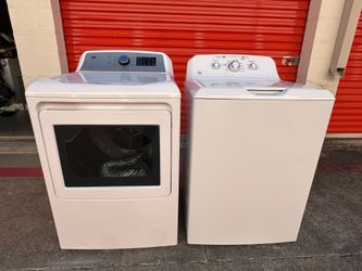 GE Electric Set Washer & Dryer