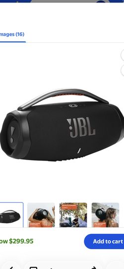 Jbl Boombox Three Portable Bluetooth Speaker Loudest Best Bass