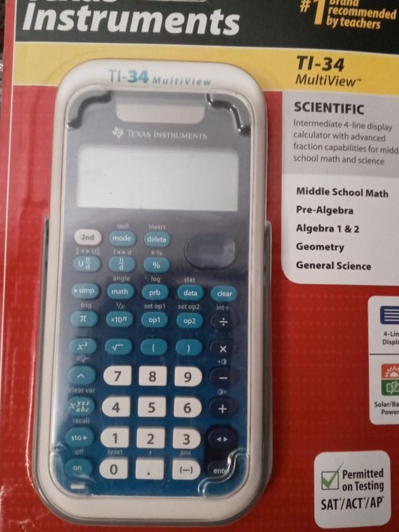 Texas Instruments TI - 34 Multiview