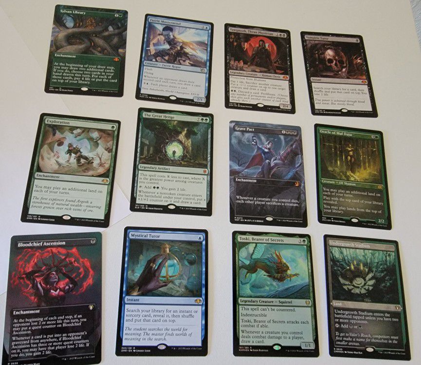 Lot Of 12 Rare/Mythic Rare Magic Cards