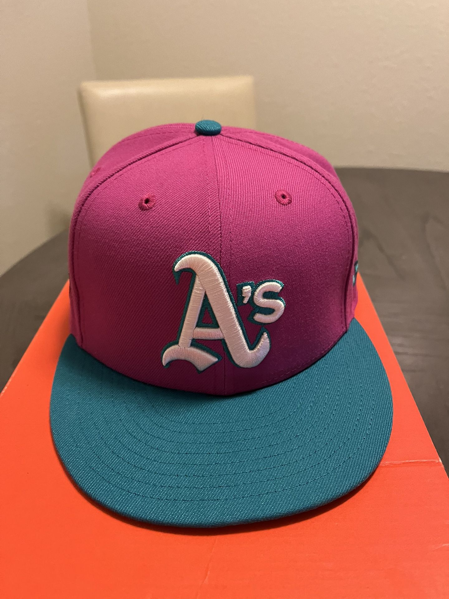 A’s Fitted Hat Sz 7 5/8