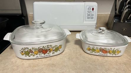 Corning Ware Spice of Life Casserole Dish Set
