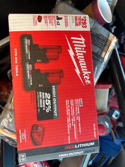 M12 5.0 high output batteries