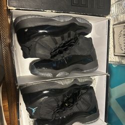 Nike Air Jordan 2013 Gamma Blue 11s & 2018 Cap And Gown 11s Size 12 Bundle