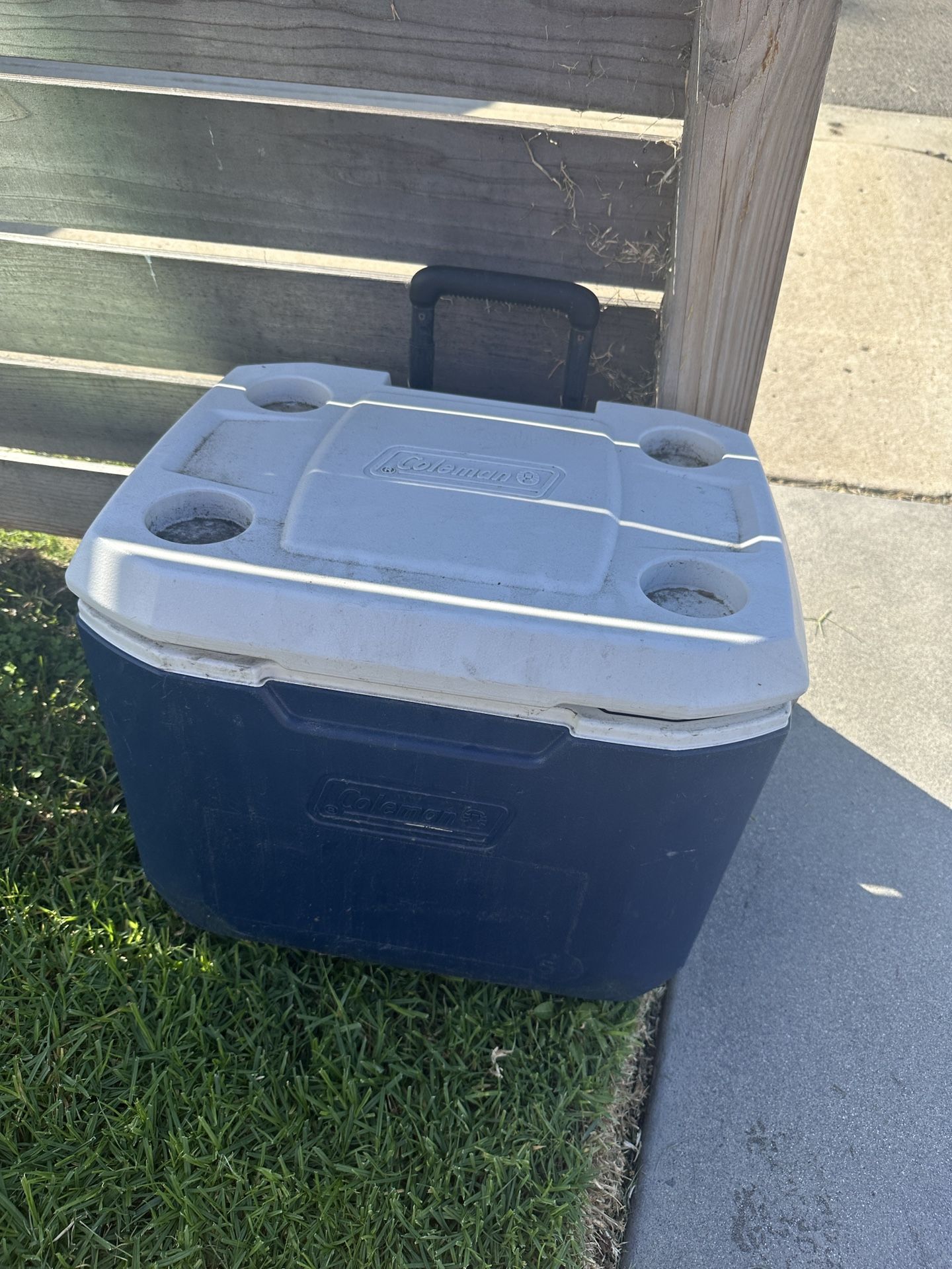 Coleman Cooler And Air Fryer, Still Works. 
