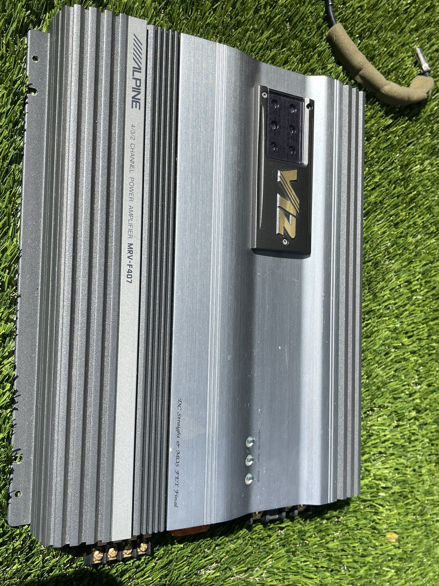 Alpine V12 Powered Amplifier MRV F407