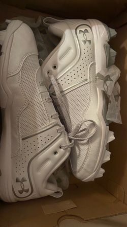 Under Armor White cleats (9.5)