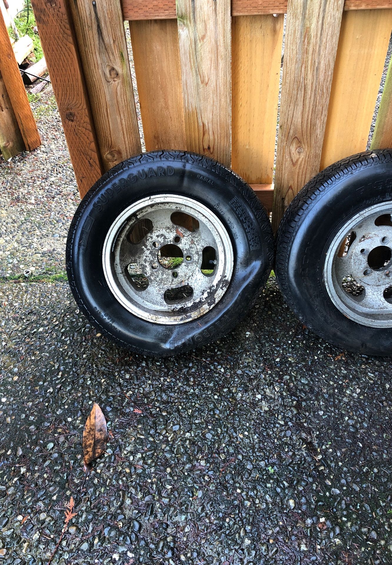 Vintage slotted mags 5 lug uni lug pattern for Sale in Kent, WA OfferUp