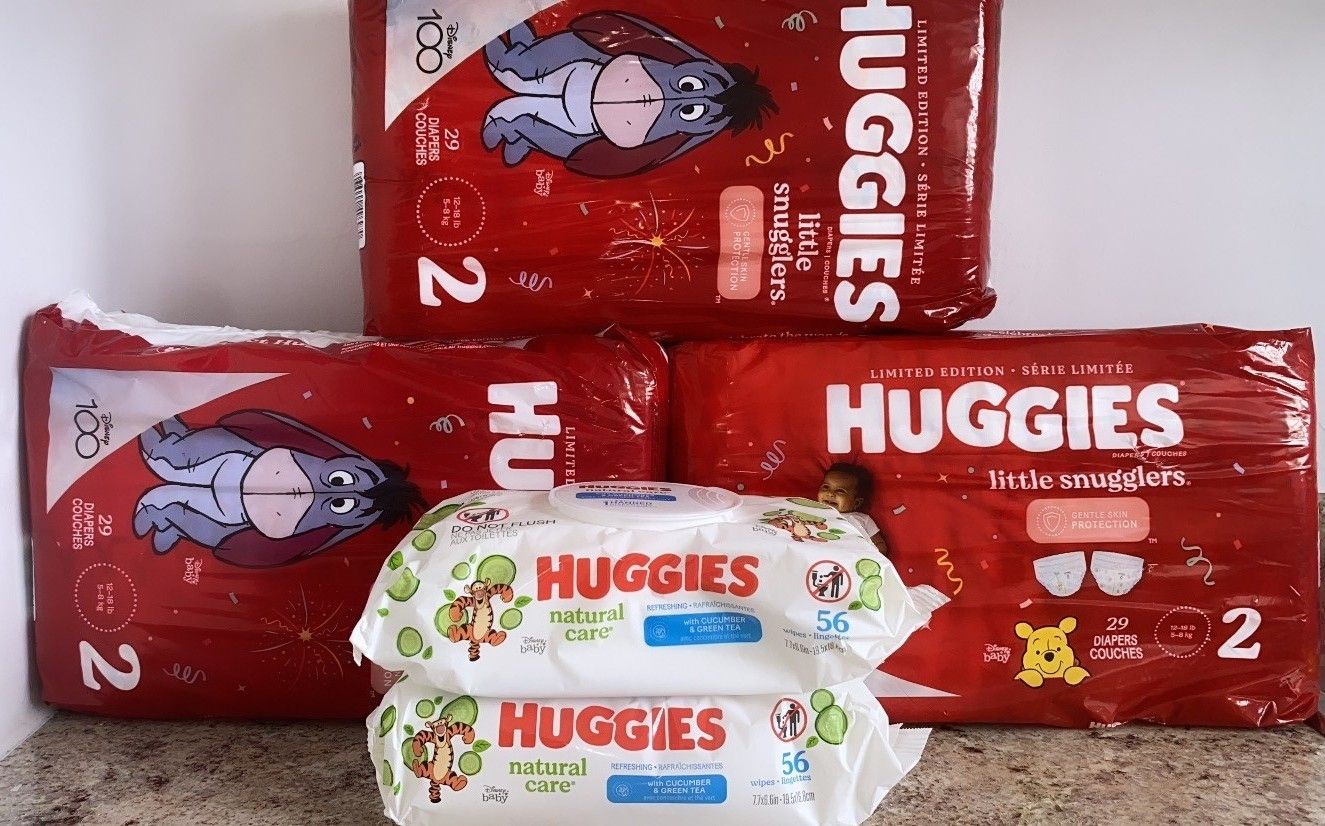 5 Pcs Stage 2 HUGGIES Pampers