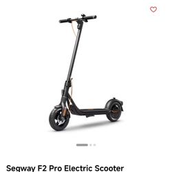 LIKE NEW SEGWAY F2 PRO 20MPH - ONLY 60 MILES USAGE