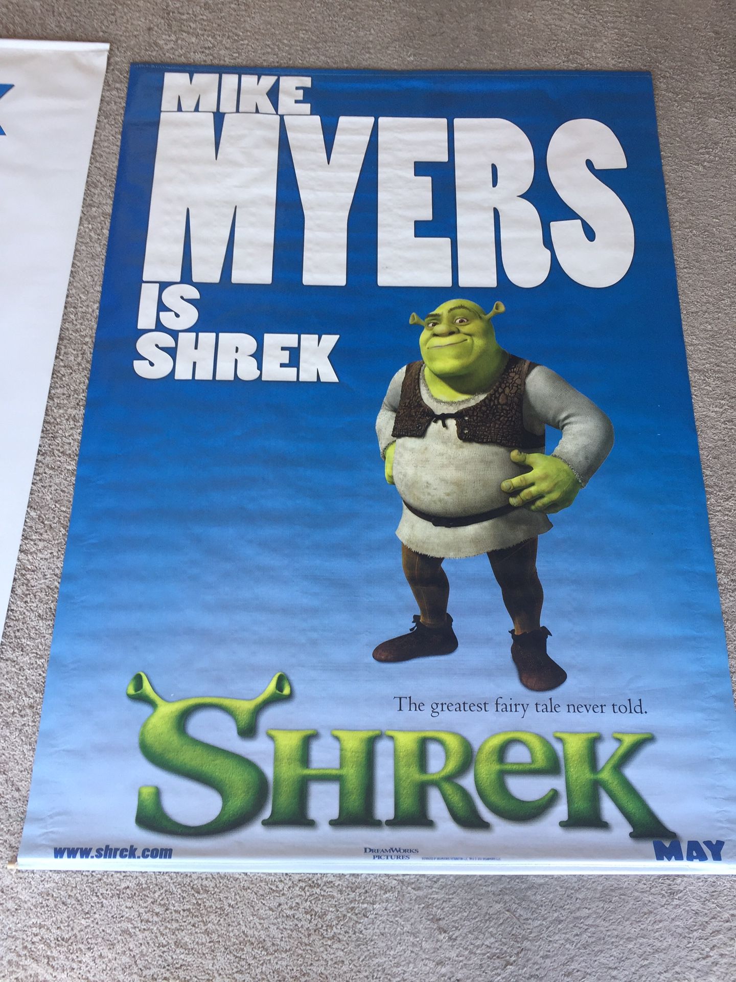 Original ShreK movie’s banner