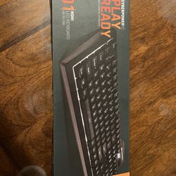 Cyberpunk Gaming Keyboard 