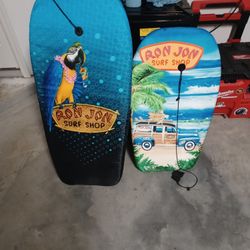 2 Pc.   RON JON Surf Board! 