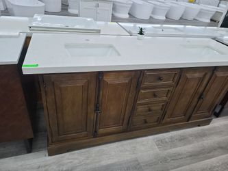 Bathroom Vanity 74"