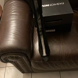 Suede See Thur Middle Thigh High Black Boots 