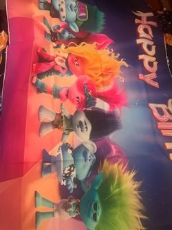 Trolls Birthday set