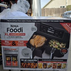 Ninja Foodie Xl 2 Baskets.