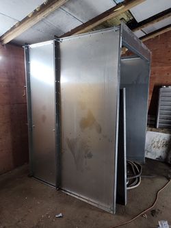 GFS Spray Booth New 7 Ft Tall X 5 Ft Wide X 5 Ft Deep
