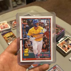 2026 Topps Series 1 Roman Anthony 1991 35th Anniversary T91-71 Red Sox