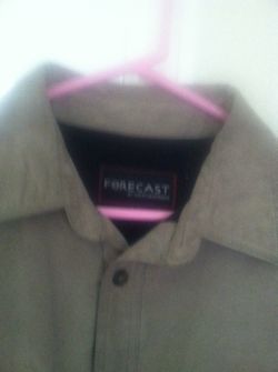 Beige shirt jacket by forecast
