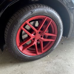 Sport Edition Wheels / Pirelli Scorpion winter snow tire setup  255/50 19”