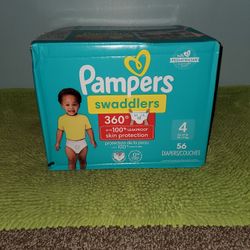 Pampers Swaddlers 56 Diapers #4