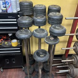 Ivanko Rubber Fixed Barbells 