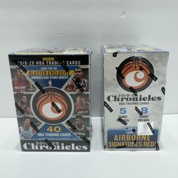 🔥 2019-20 NBA Chronicles Sealed Retail - Zion/Ja Rookie Year 🔥  Sealed Value Packs, Hanger Boxes, and Blaster Boxes Available!  PRODUCTS FOR SALE (A