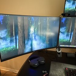 Dell S3222DGM 32-in 165 Hz Curved Gaming Monitor – Mint w/Box