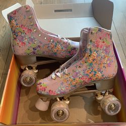 Impala Roller Skates Size 9 - Cynthia Rowley Floral Pattern- RARE