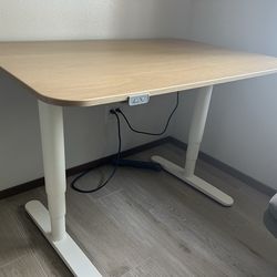 IKEA power adjustable desk