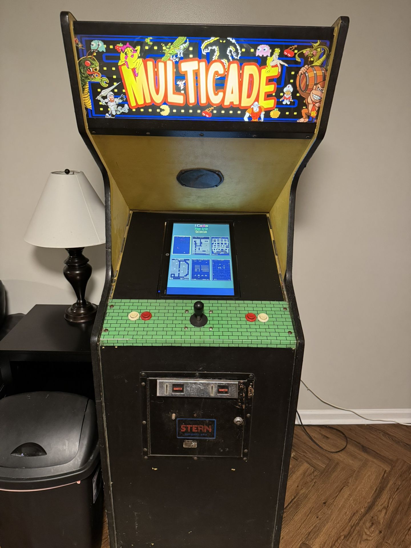 Multicade Arcade Game With 60 Games On It