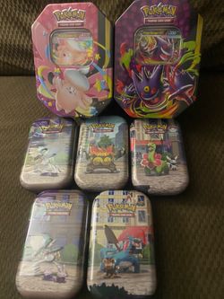 Pokemon tins