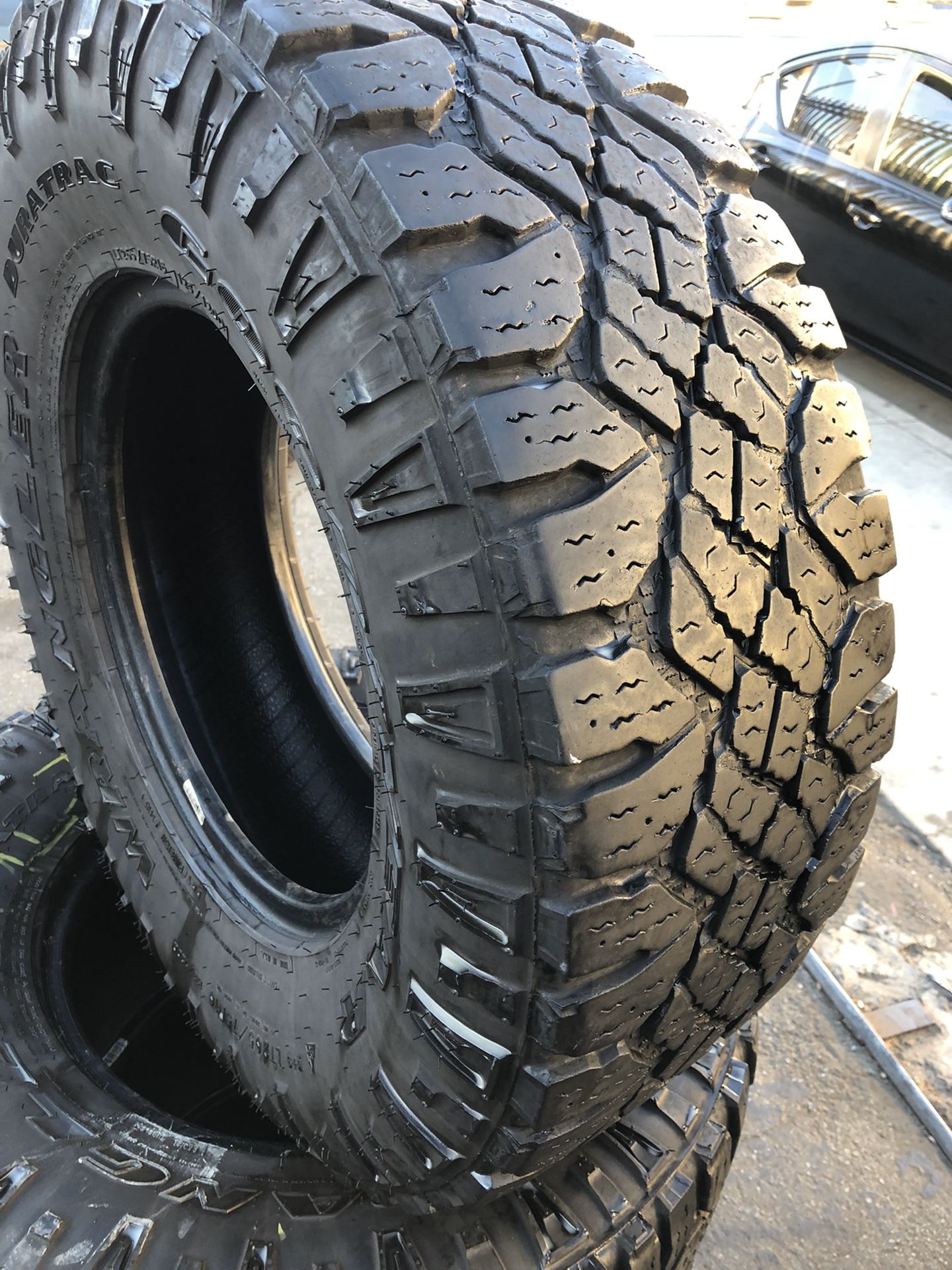 265/75R16 GoodYear A/T tires (4 for $340)