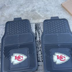 kansas city chiefs mats for car 
