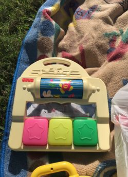 Vintage fisher price toy that lights up