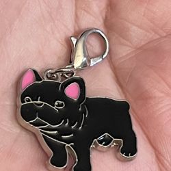  NEW FRENCH BULLDOG KEYCHAIN ATTACHMENT OR PENDANT FOR DOG COLLAR