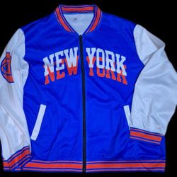 NEW YORK KNICKS JACKET TRACK JACKET 2X 