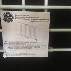 Top Of Stairs Safety Gate