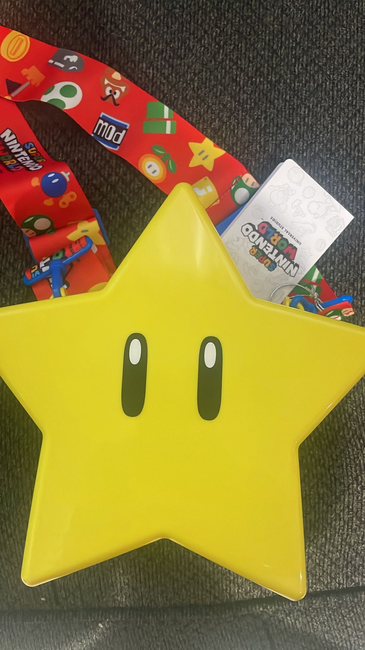 Super Nintendo Mario Star Popcorn Bucket 